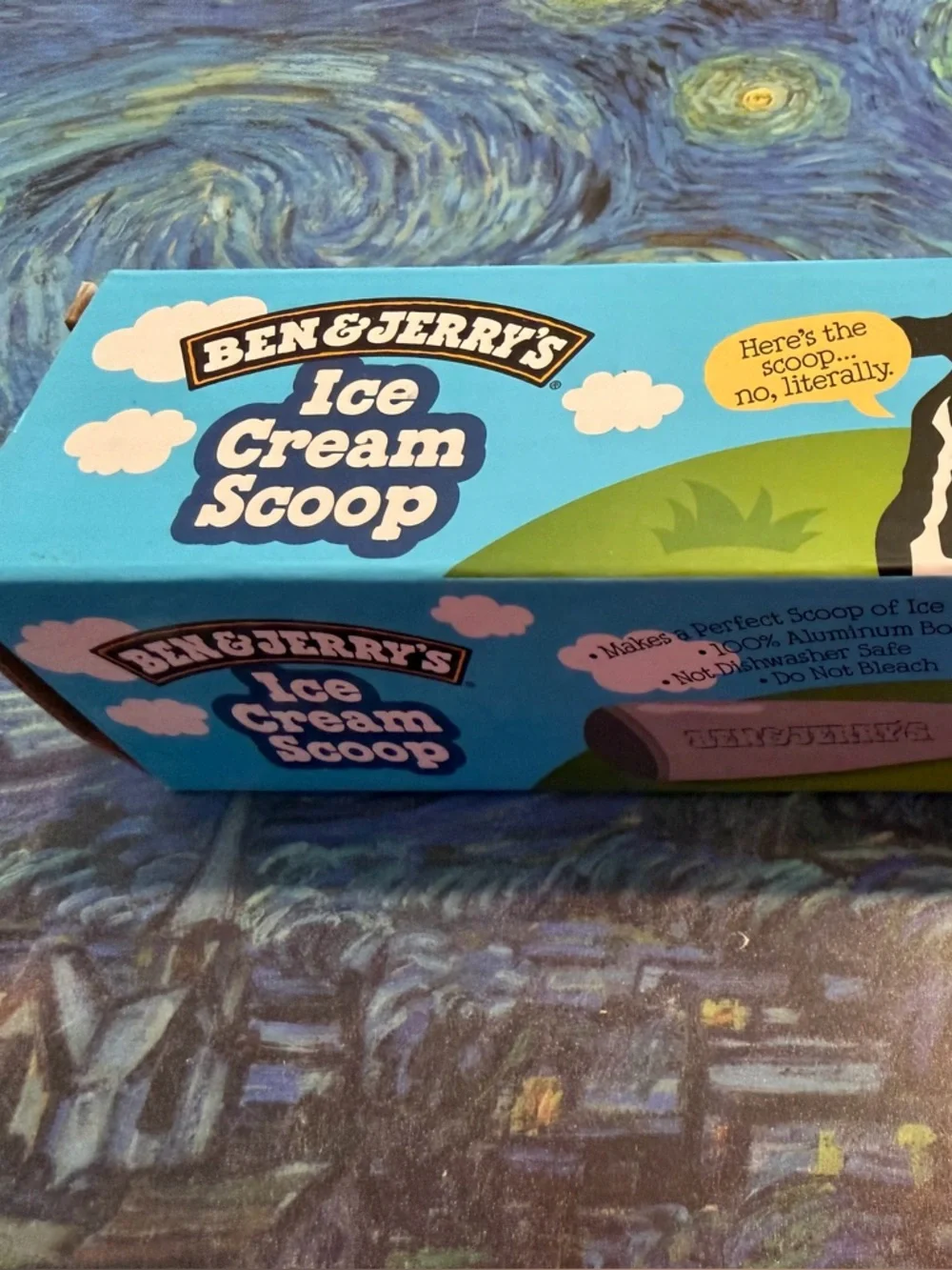 BEN & JERRY'S ICE CREAM SCOOP BRAND NEW IN BOX NEVER USED ALUMINUM
